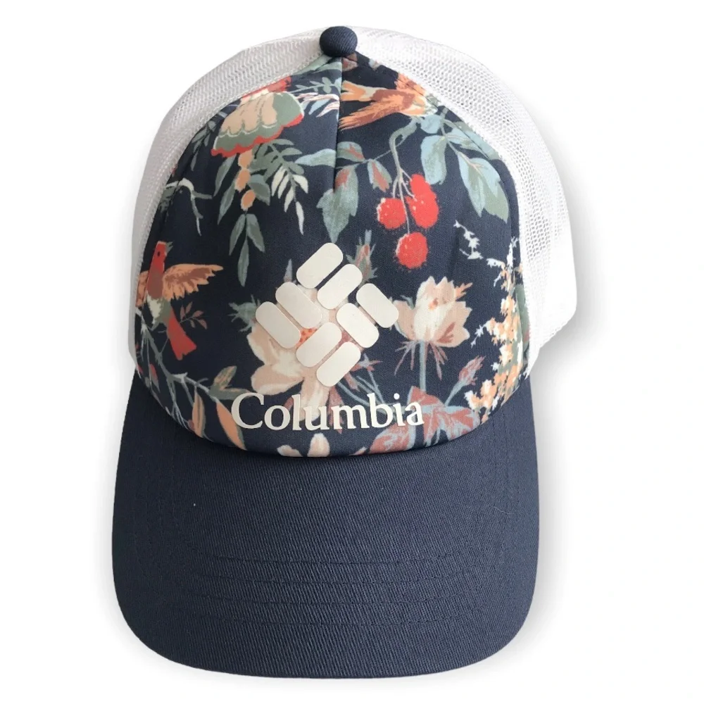 Columbia floral mesh SnapBack hat